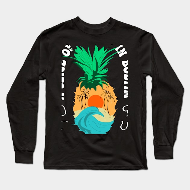 Pulau Nanas Long Sleeve T-Shirt by Mongondow Based